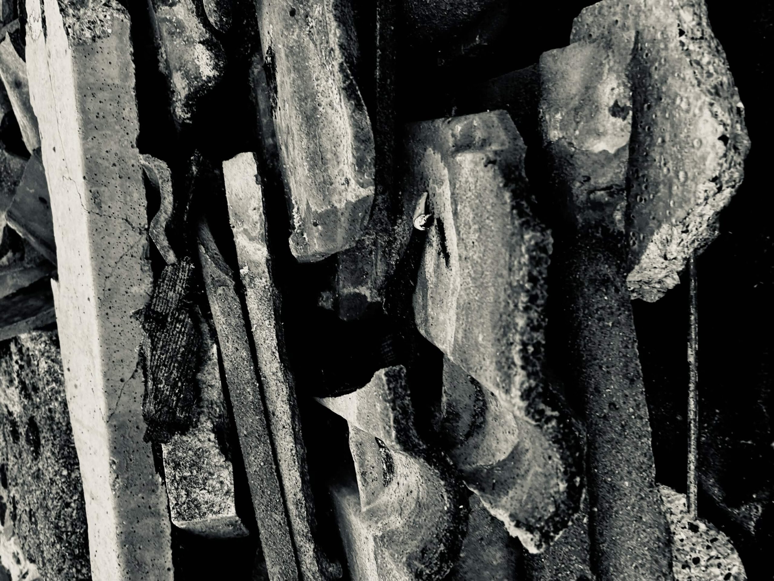 broken tiles